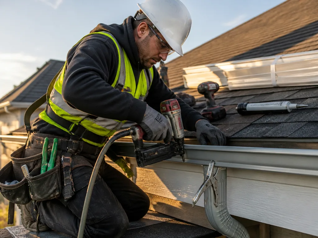 Aluminum Gutter Installation