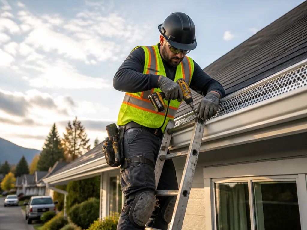 Gutter Guard Installation